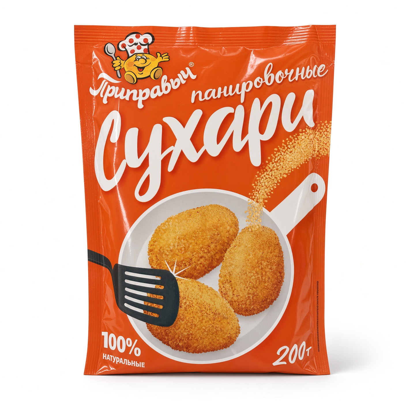 Сухари панировочные Классические, Приправыч, 200 гр.