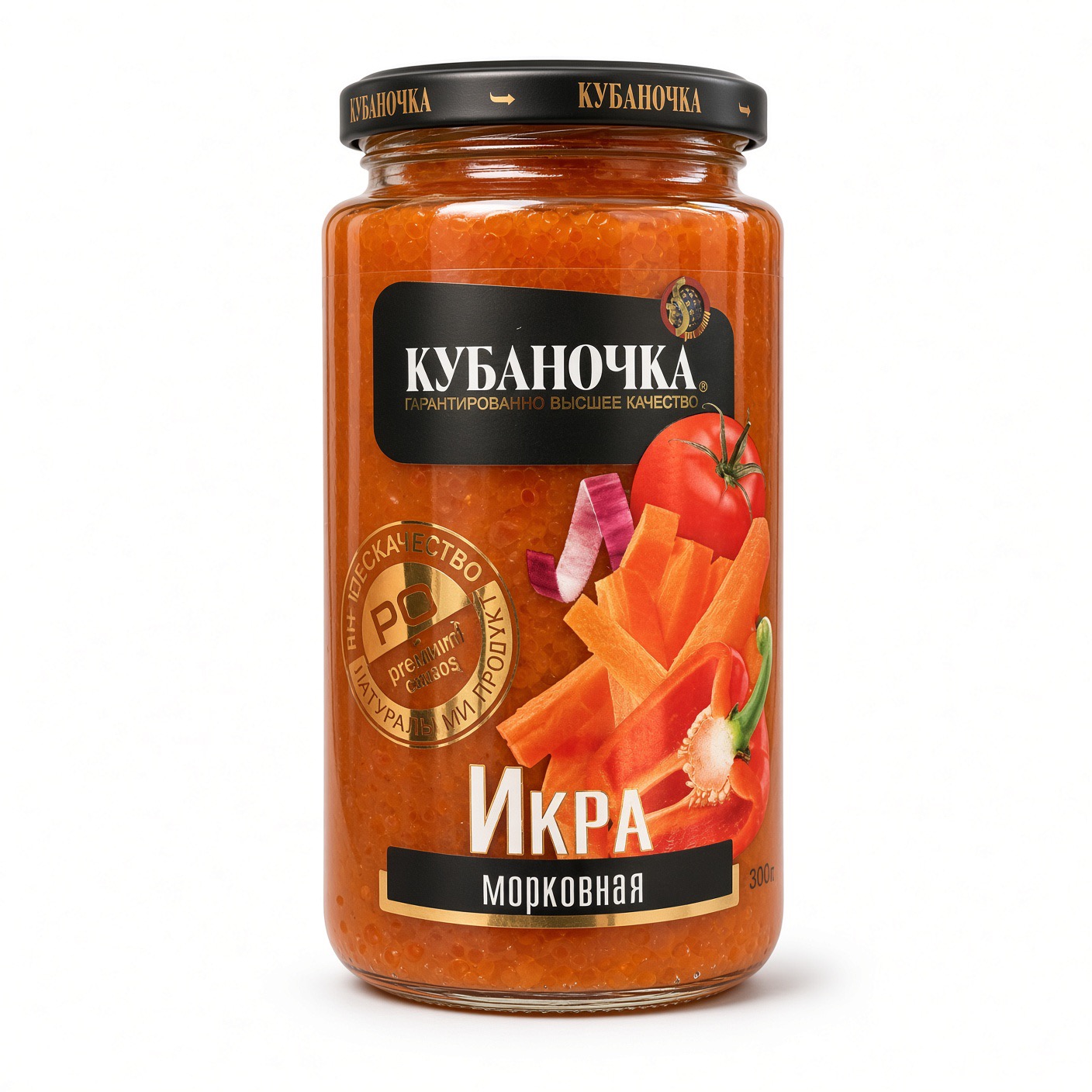 Икра морковная Кубаночка 500гр
