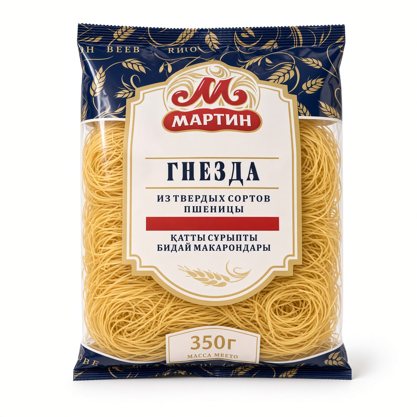 Гнезда из спагети, Мартин, 350 г.