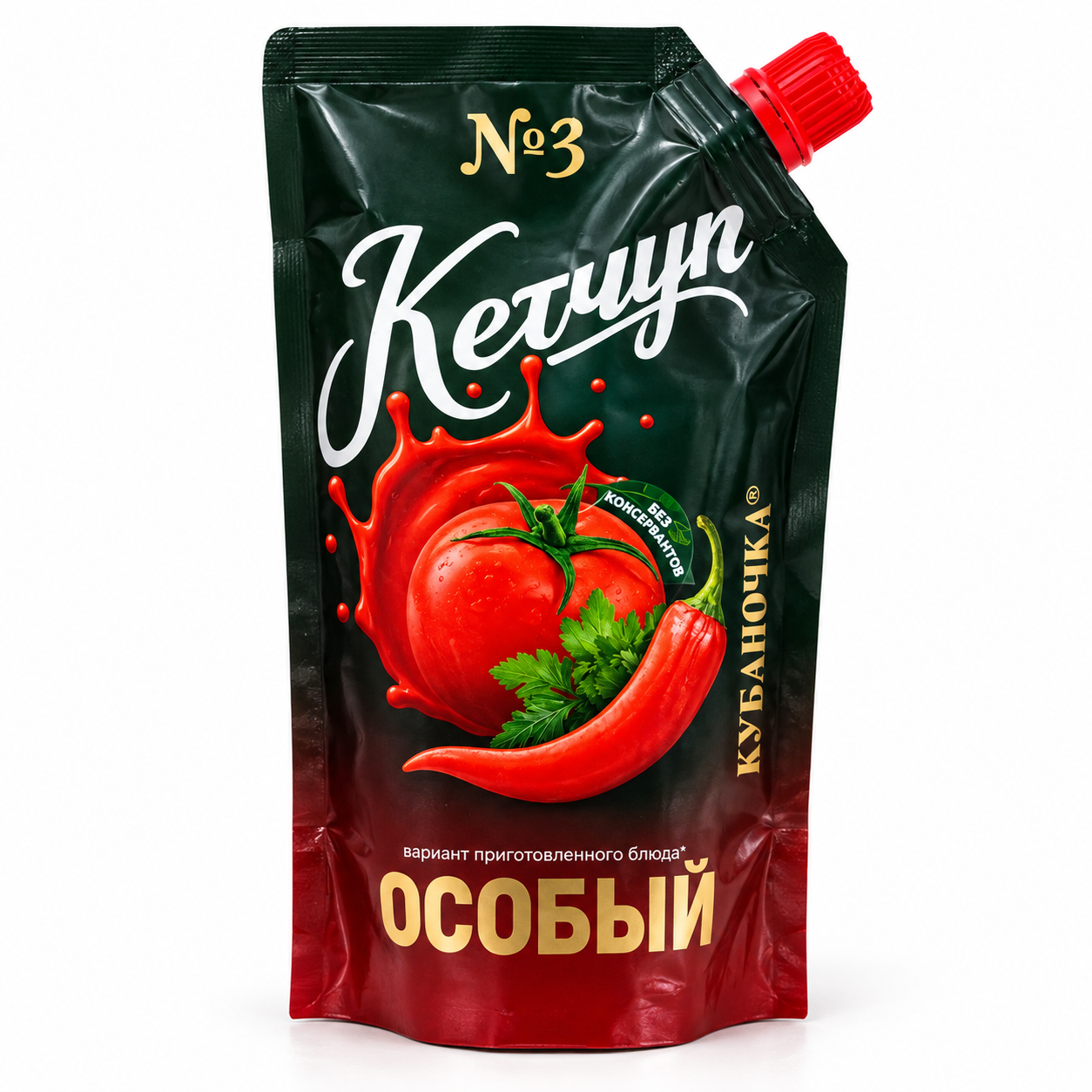 Кетчуп №3 особый, Кубаночка, 310 гр.