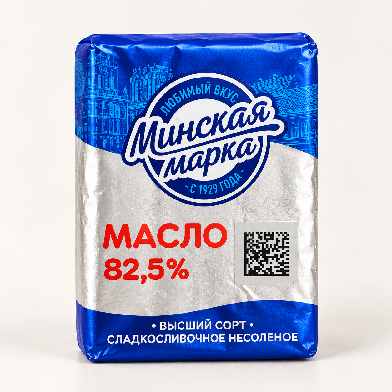 Масло 82,5% , Минская марка, 180 г.