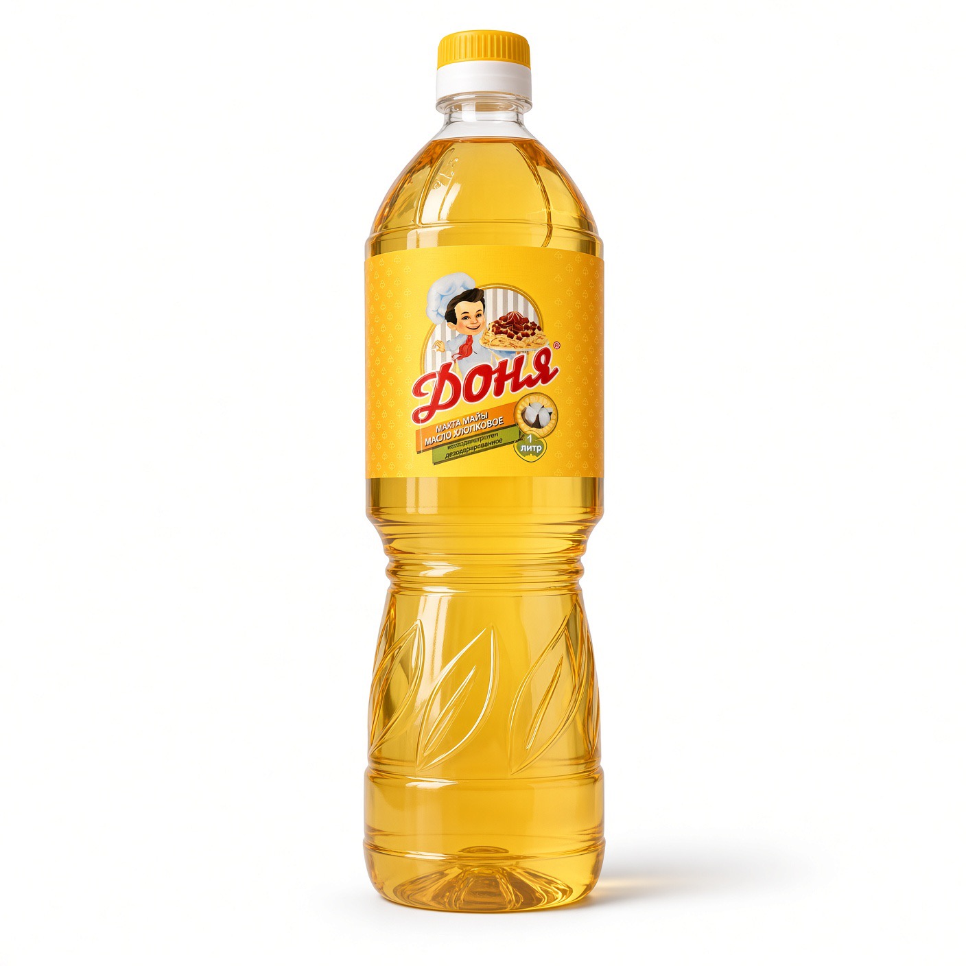 Масло хлопковое 1л