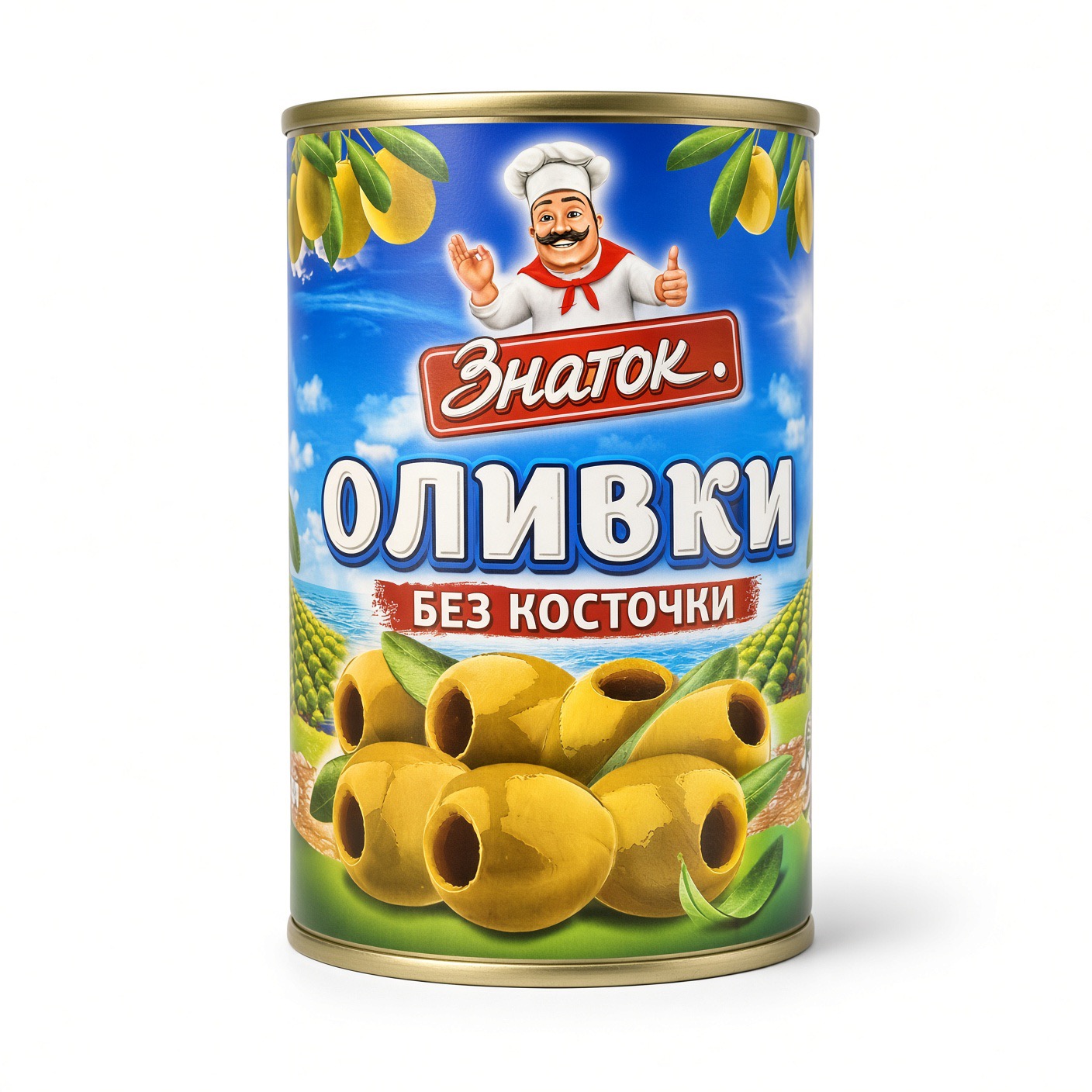 Оливки Б/К, Знаток, 280 гр.