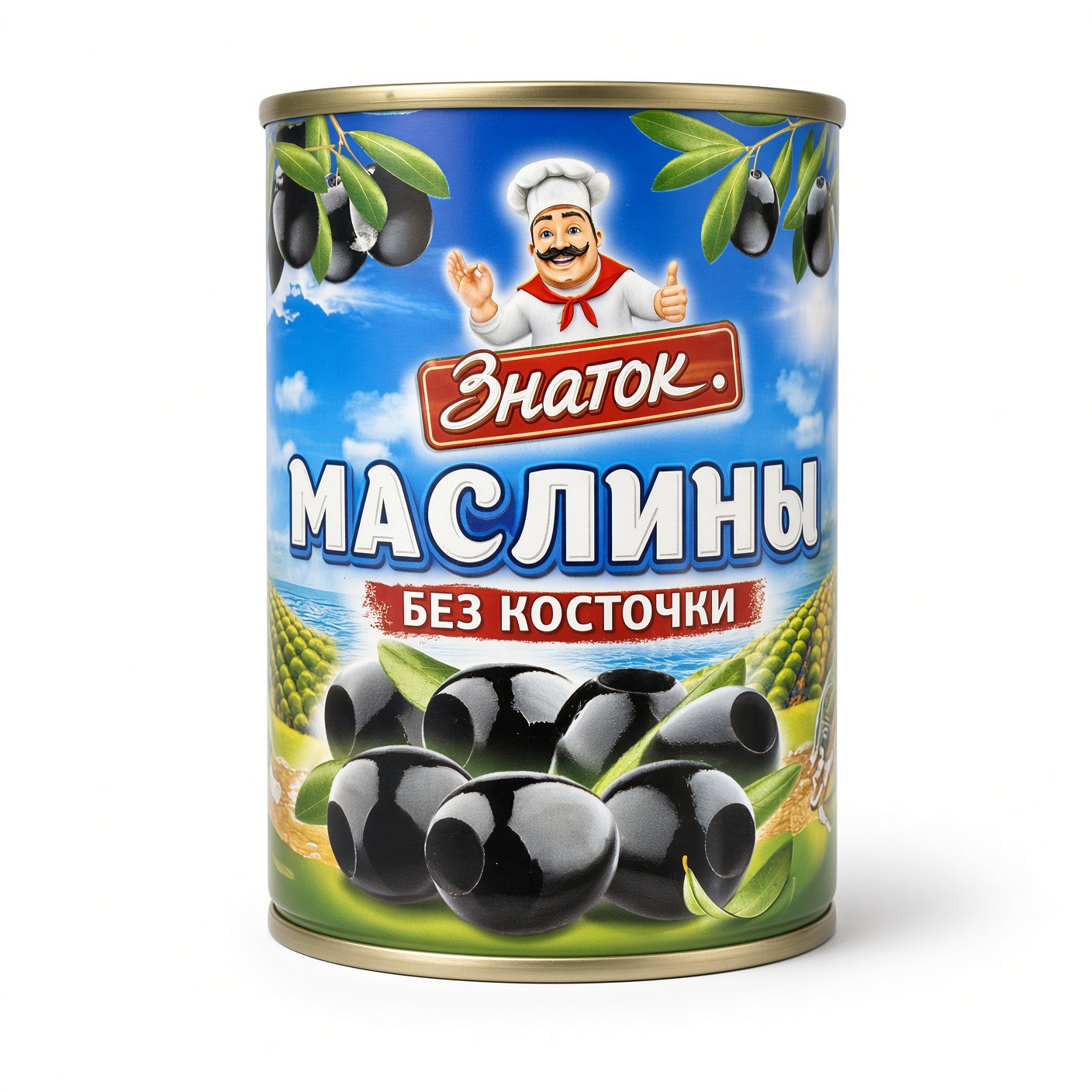 Маслины Б/К, Знаток, 280 гр.