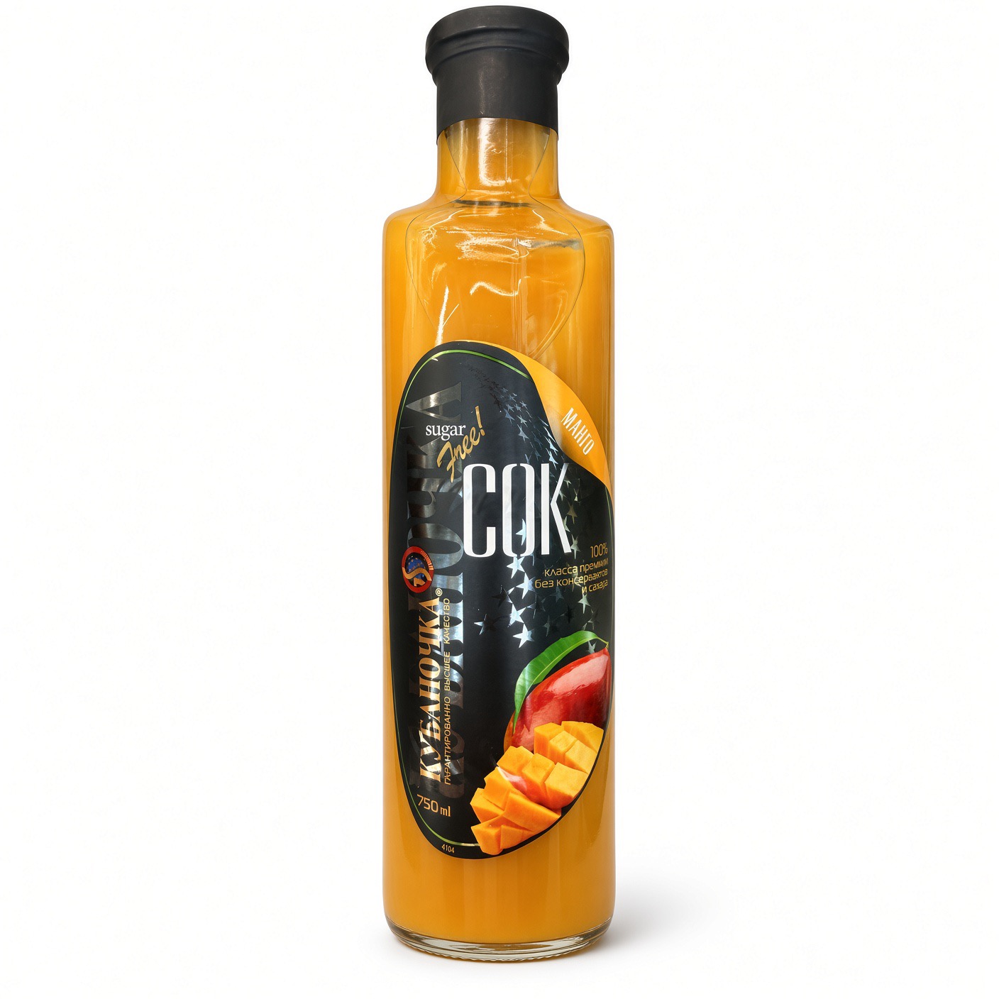 Сок Манго с мякотью 0,75л Кубаночка