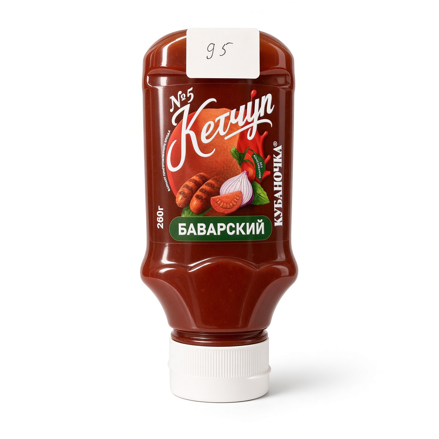 Кетчуп №5 баварский, Кубаночка, 260 гр.
