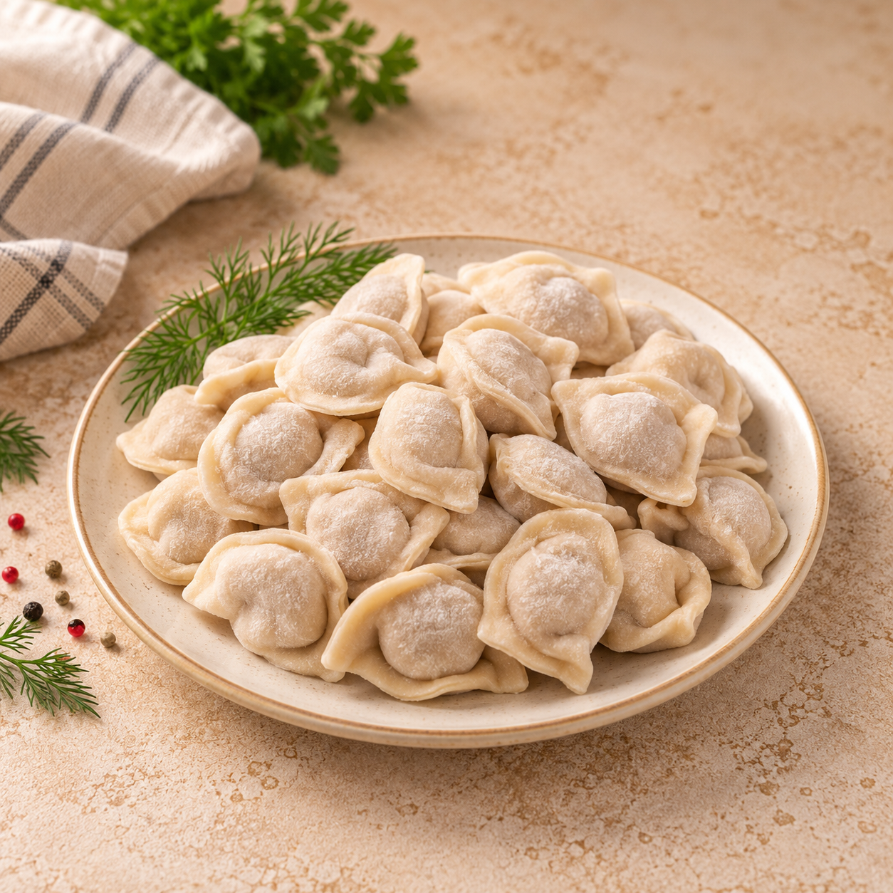 Пельмени, Курица, халяль, собст. произв