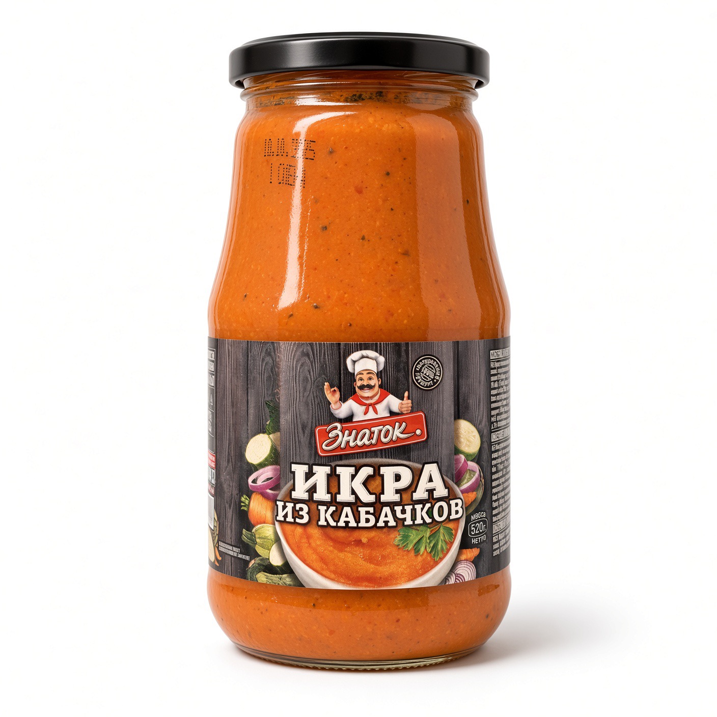 Икра из кабачков, Знаток, 520гр