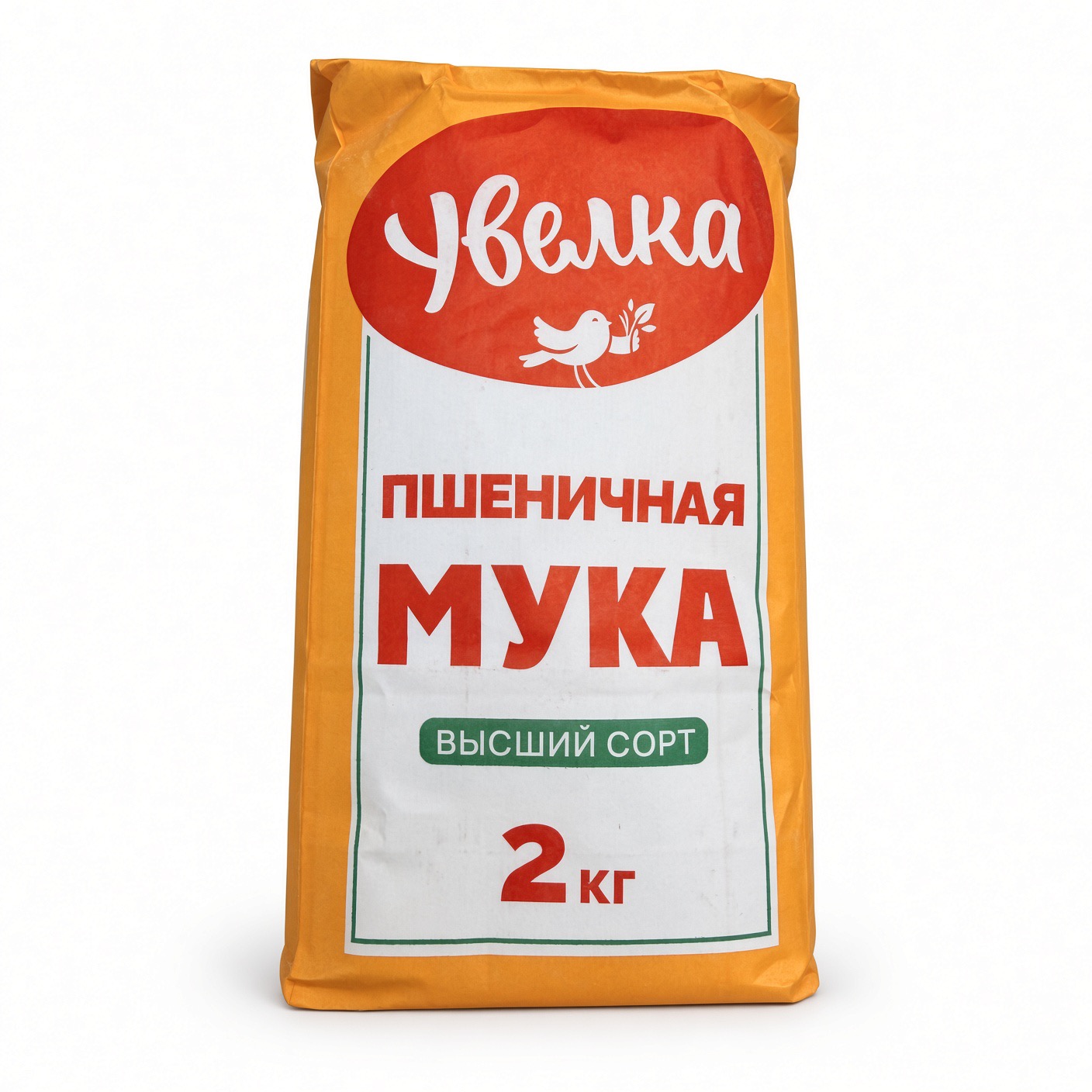 Увелка Мука пшеничная высшего сорта 2кг