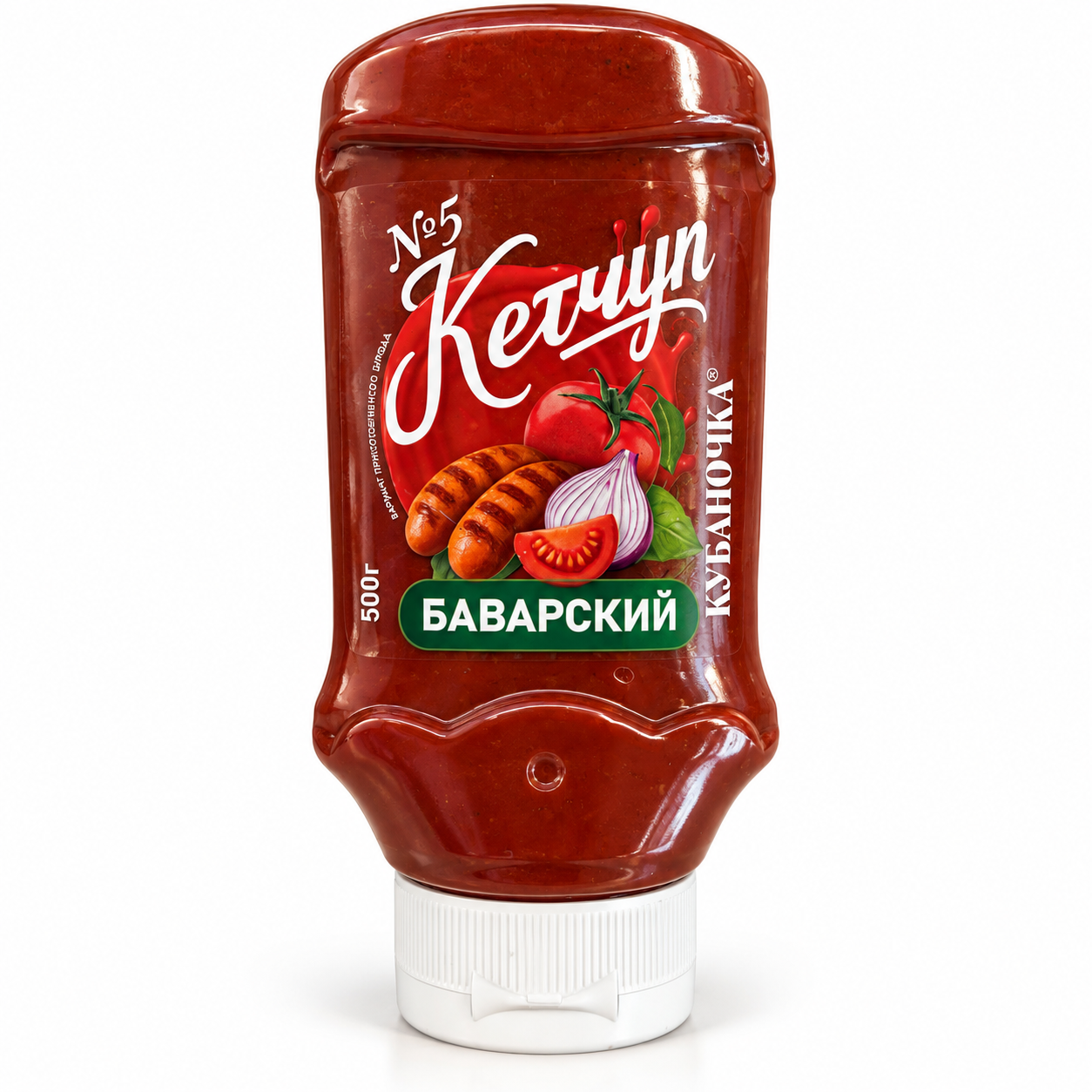 Кетчуп №5 баварский, Кубаночка, 500 гр.