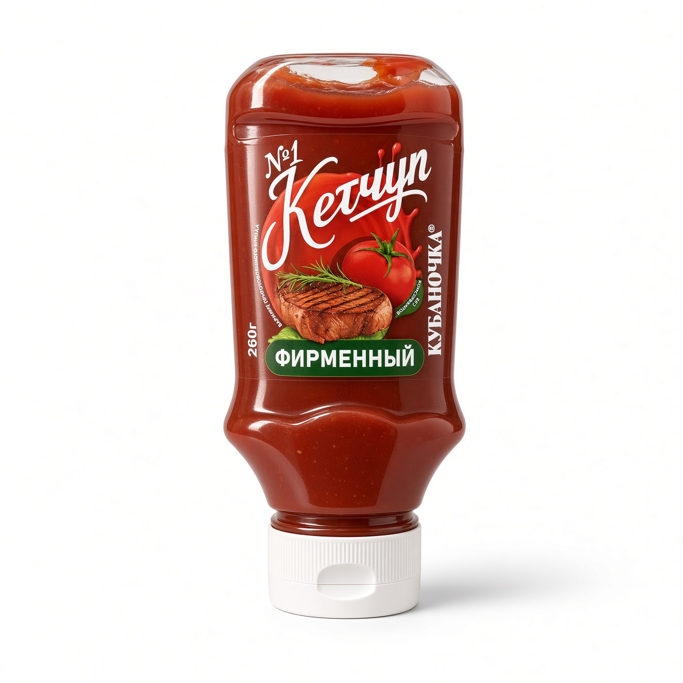 Кетчуп №1 фирменный, Кубаночка, 260 гр.