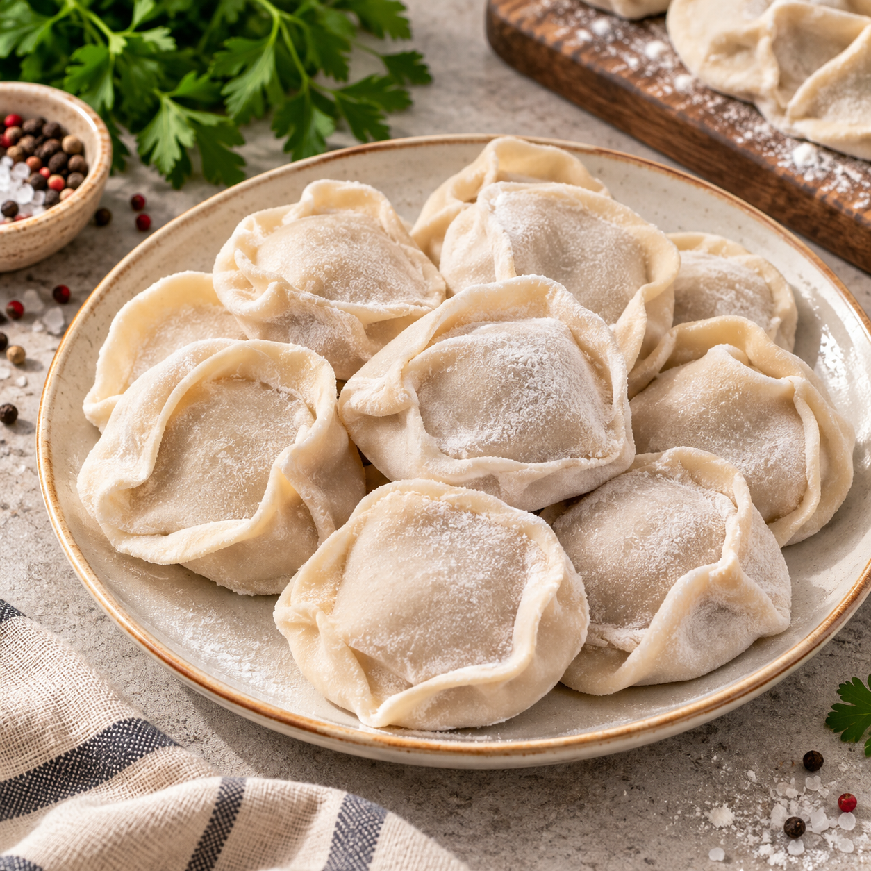 Манты с говядиной (без картофеля), собств. произв.