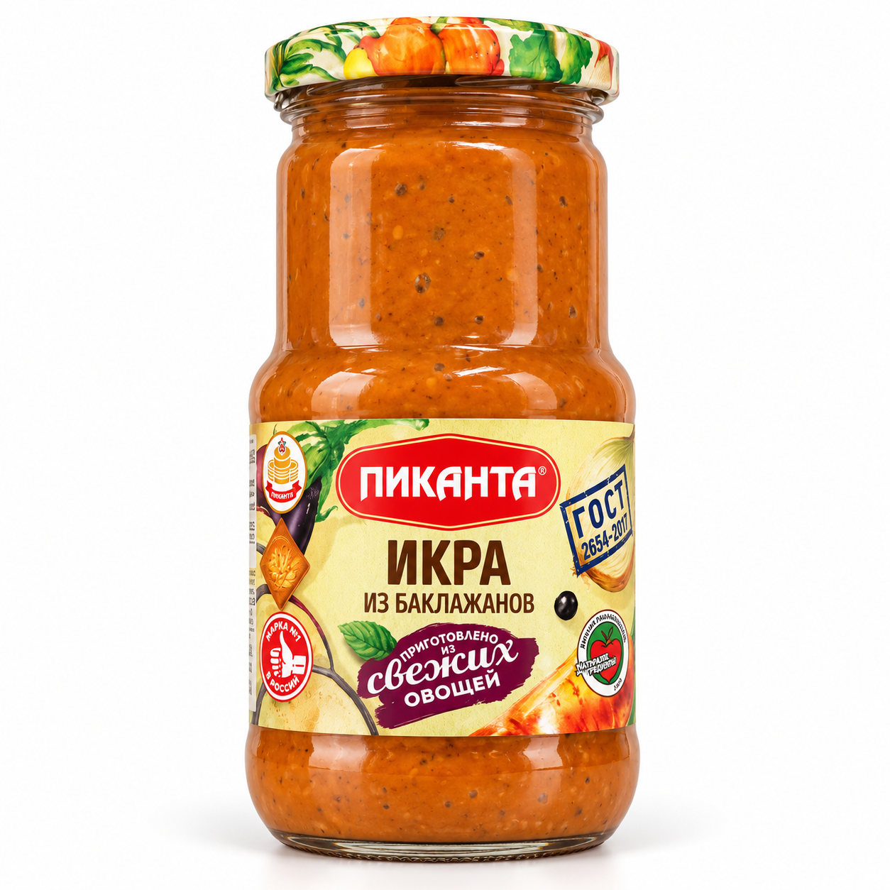 Икра из баклажанов ПИКАНТА 450гр
